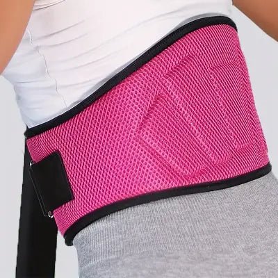 Ceinture pour la musculation - FitnessWaistBelts™ - Rose - La Zone Fitness