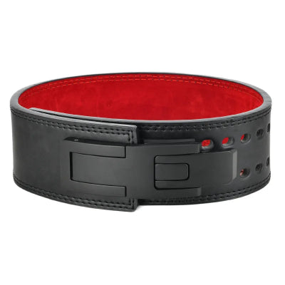 Ceinture de force avec boucle a levier  a double attache
