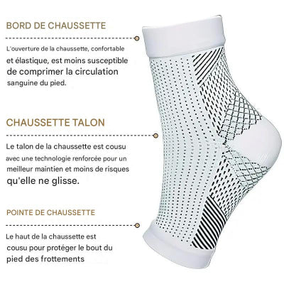 chaussettes de compression caracteristiques