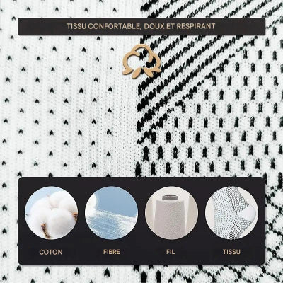 Chaussettes de compression tissu doux respirant