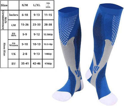 Chaussette de compression tableau grandeur