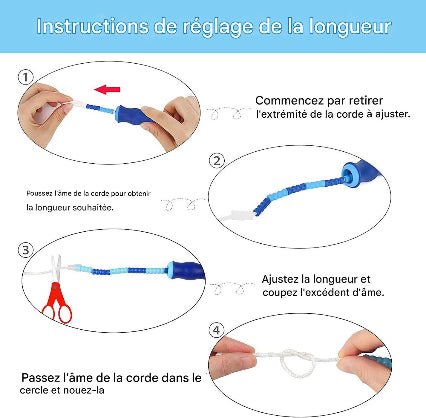 Corde a sauter instructions reglage longueur