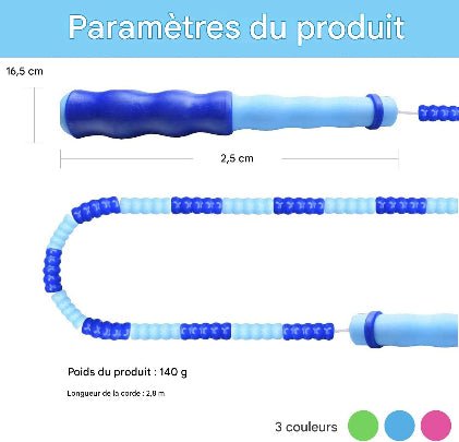 Corde a sauter parametres du produit