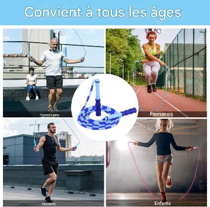 Corde a sauter convient tout ages