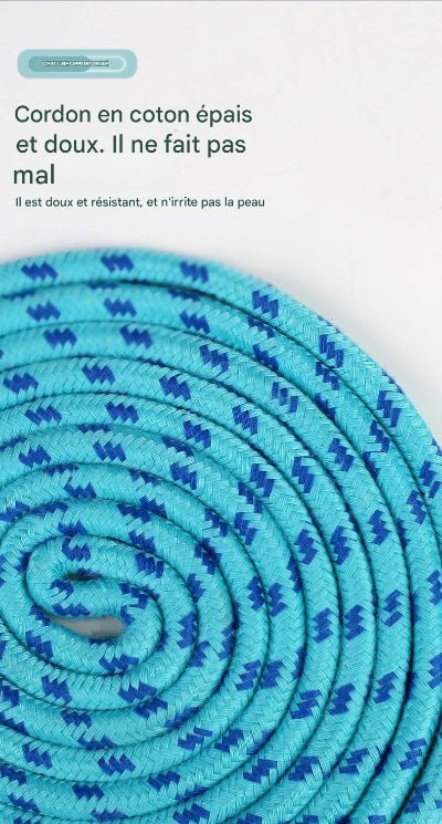 Corde a sauter enfant cordon coton doux