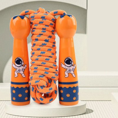 Corde a sauter enfant couleur orange