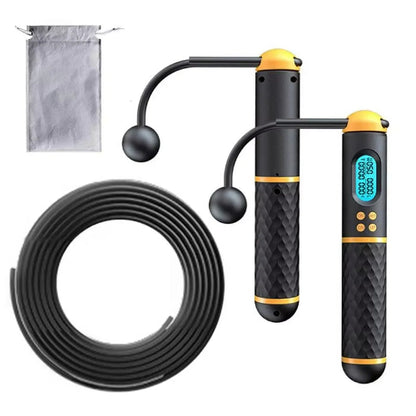 Corde a sauter electronique deux en un
