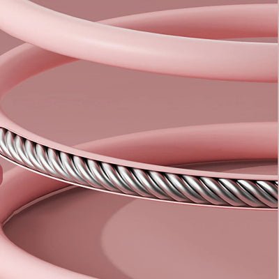 Corde a sauter image montrant les details de la fabrication