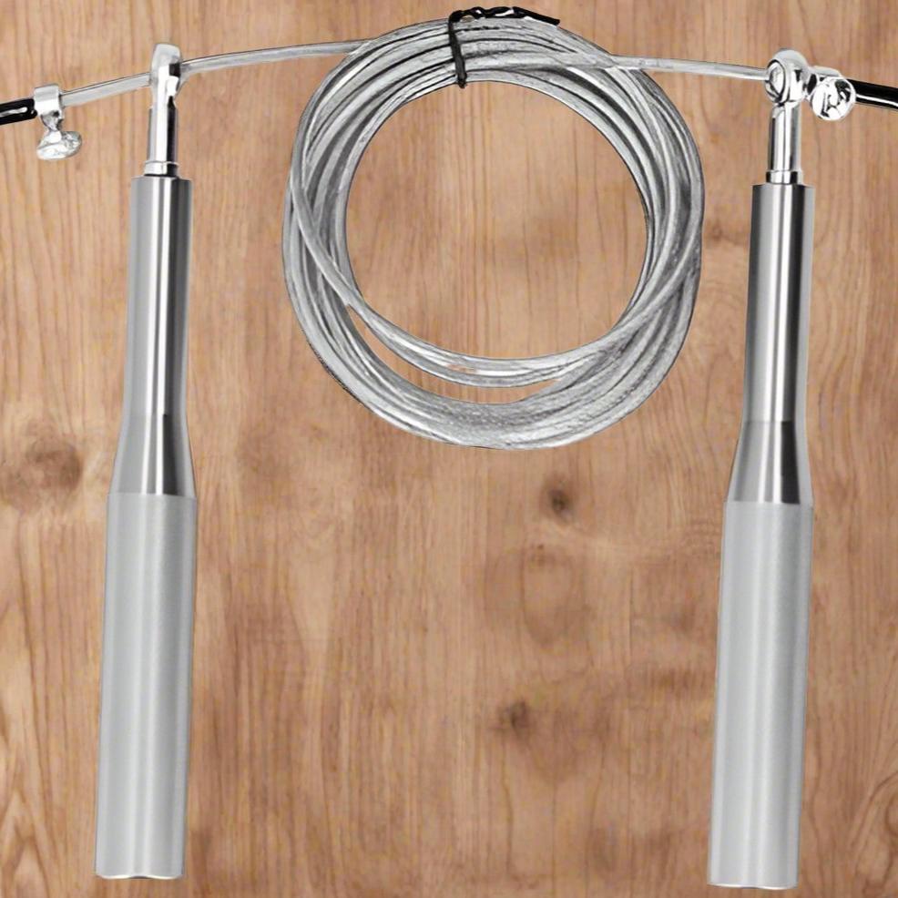 Corde à Sauter - JumpRopeCrossfit™ - Argent - La Zone Fitness