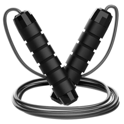 Corde a sauter noir bandes noir