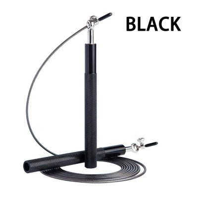 Corde a sauter couleur noir metal