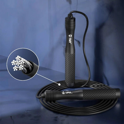 Corde à sauter Noir – version Standard sans blocs de charge