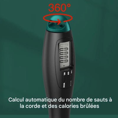 Corde a sauter sans corde roulement trois cent soixante degree