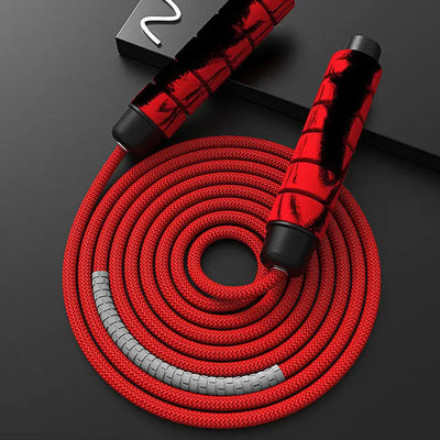Corde a sauter image montrant le modele rouge