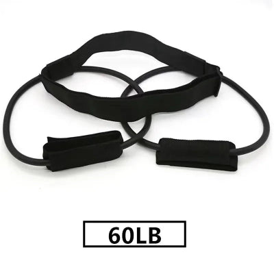 Elastique musculation fessier noir