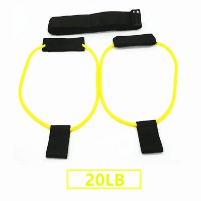 Elastique musculation fessier jaun