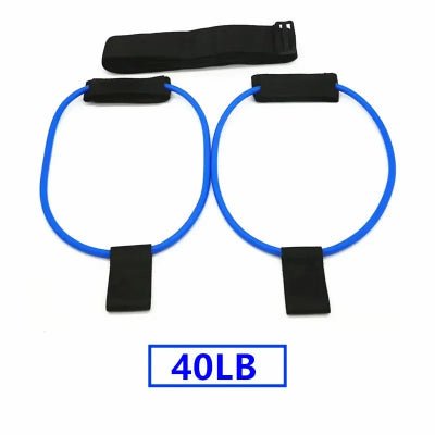 Elastique musculation fessier bleu