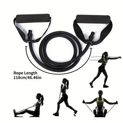 Elastique musculation photo exercice varier
