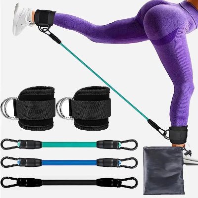 Élastique musculation ensemble resistance ajustable