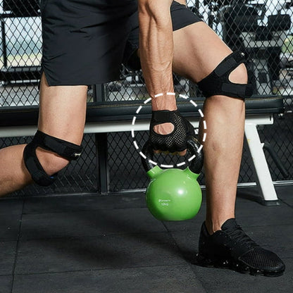 Gant pour musculation homme avec kettlebell
