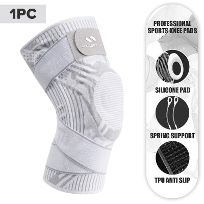 genouillere sport blanche