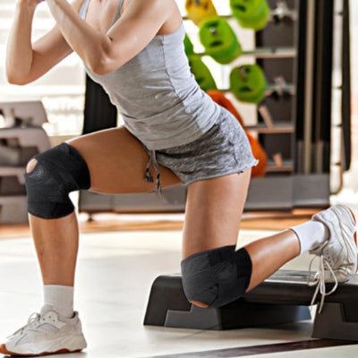 Genouillere sport noir unisex