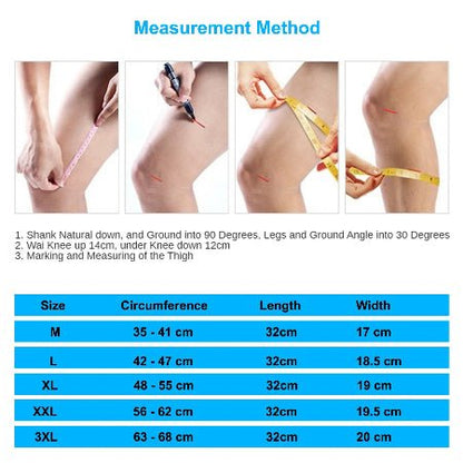 Genouillere sport methode mesure grandeur