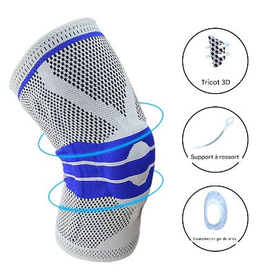 Genouillere sport cousinet gel silice