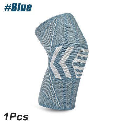 Genouillere sport bleu