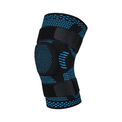 Genouillere sport couleur bleu
