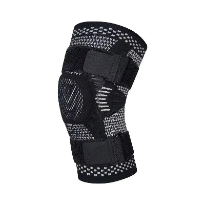 Genouillere sport couleur gris fonce