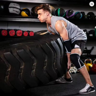 genouillere sport homme entrainement crossfit
