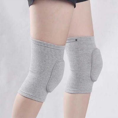 Genouillere sport gris pale