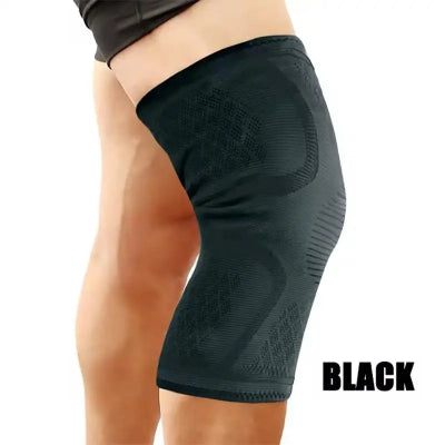 Genouillere sport tissus noir