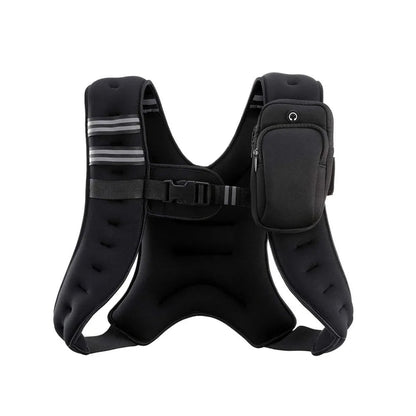 Gilet lesté 5,4 kg – Fitness, Marche & Entraînement à Domicile - La Zone Fitness