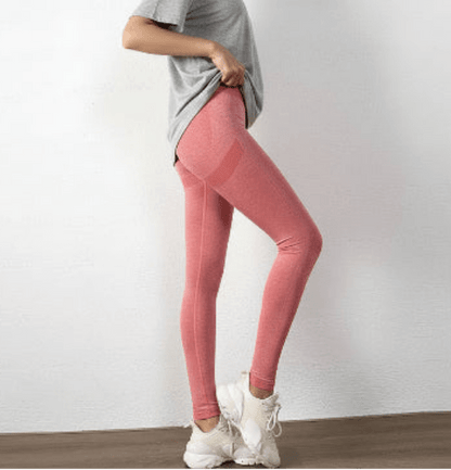  Legging rose avec t shirt decontracte