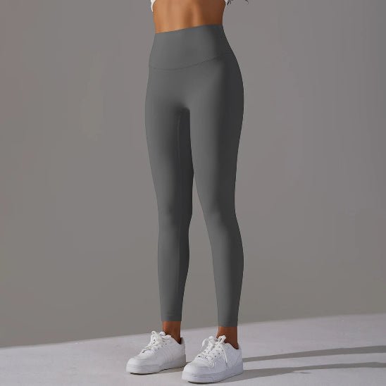 Legging sport femme gris fonce