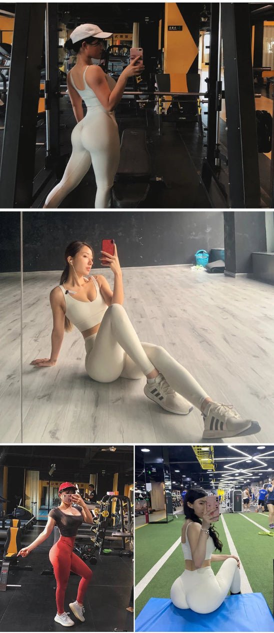 Legging sport femme plusieurs images gym