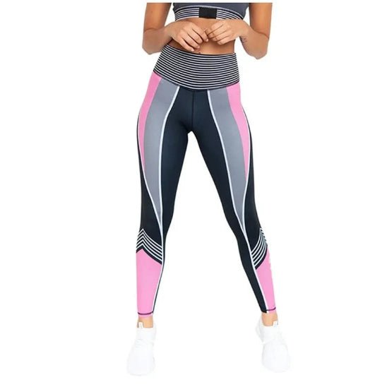 Legging sport femme debout vue devant