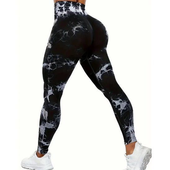 Legging sport noir et blanc