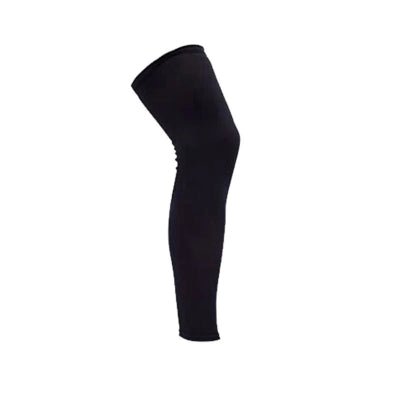 Manchon de compression noir jambe