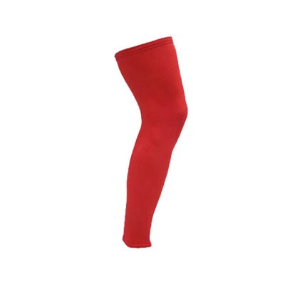 Manchon de compression jambes rouge