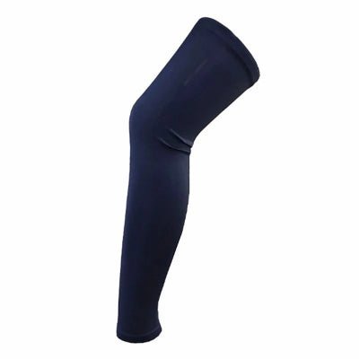 Manchon de compression jambes bleu marine