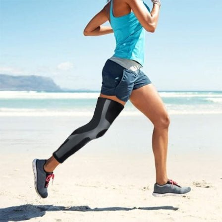 Manchon de compression femme fitness plage