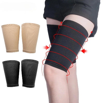 Manchon de compression deux modele beige noir