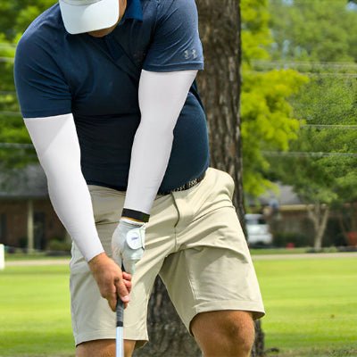 Manchon de compression homme golf