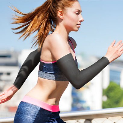 Manchon de compression femme jogging