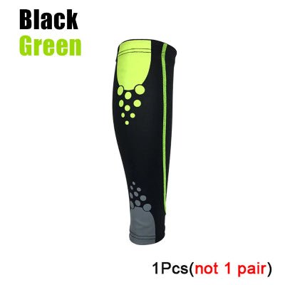 manchon de compression noir et jaune