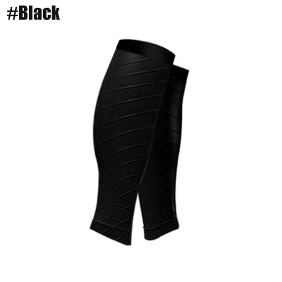 Manchon de compression mollet noir