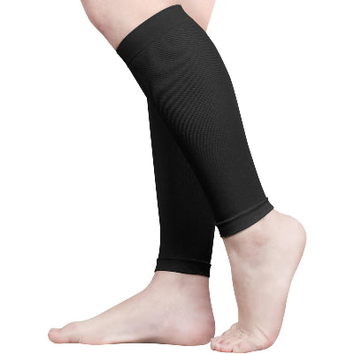 Manchon de compression mollet couleur noir